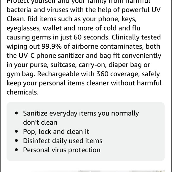Homedics UV-Clean Phone Sanitizer - Picture 6 of 7